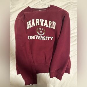 Harvard University sweatshirt